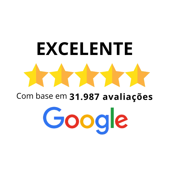 Excelente — 5 estrelas com base em 31.987 avaliações no Google