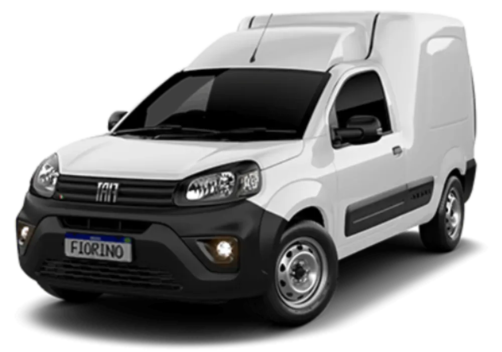 Fiat Fiorino da frota, usada em entregas de maior volume